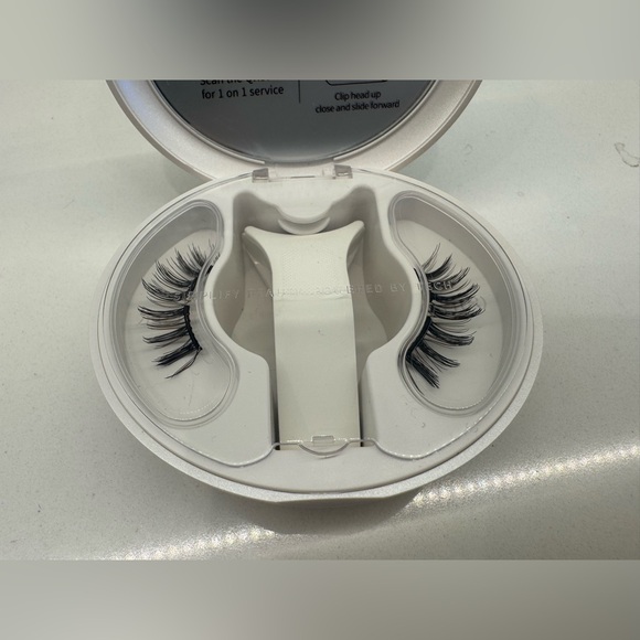 Wosado lashes bundle No. 17 & Barbie Black, eyelash fixer and eyelash cleanser - Picture 4 of 6